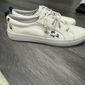 Floral Sperrys Brand new no box